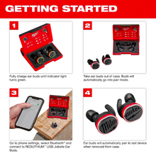 Load image into Gallery viewer, 2191-21 - REDLITHIUM™ USB Bluetooth® Jobsite Ear Buds