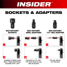 Load image into Gallery viewer, 3050-20 - M12 FUEL™ INSIDER™ Extended Reach Box Ratchet