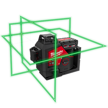 Load image into Gallery viewer, 3632-21 - M12™ Green 360° 3-Plane Laser Kit