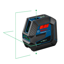 Load image into Gallery viewer, GCL100-40G - Green-Beam Self-Leveling Cross-Line Laser with Plumb Points