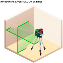 Load image into Gallery viewer, GLL40-20G - Green-Beam Self-Leveling Cross-Line Laser
