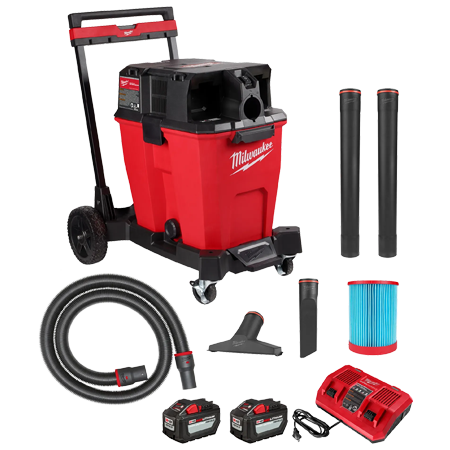 0930-22HD - M18 FUEL™ 12 Gallon Dual-Battery Wet/Dry Vacuum Kit