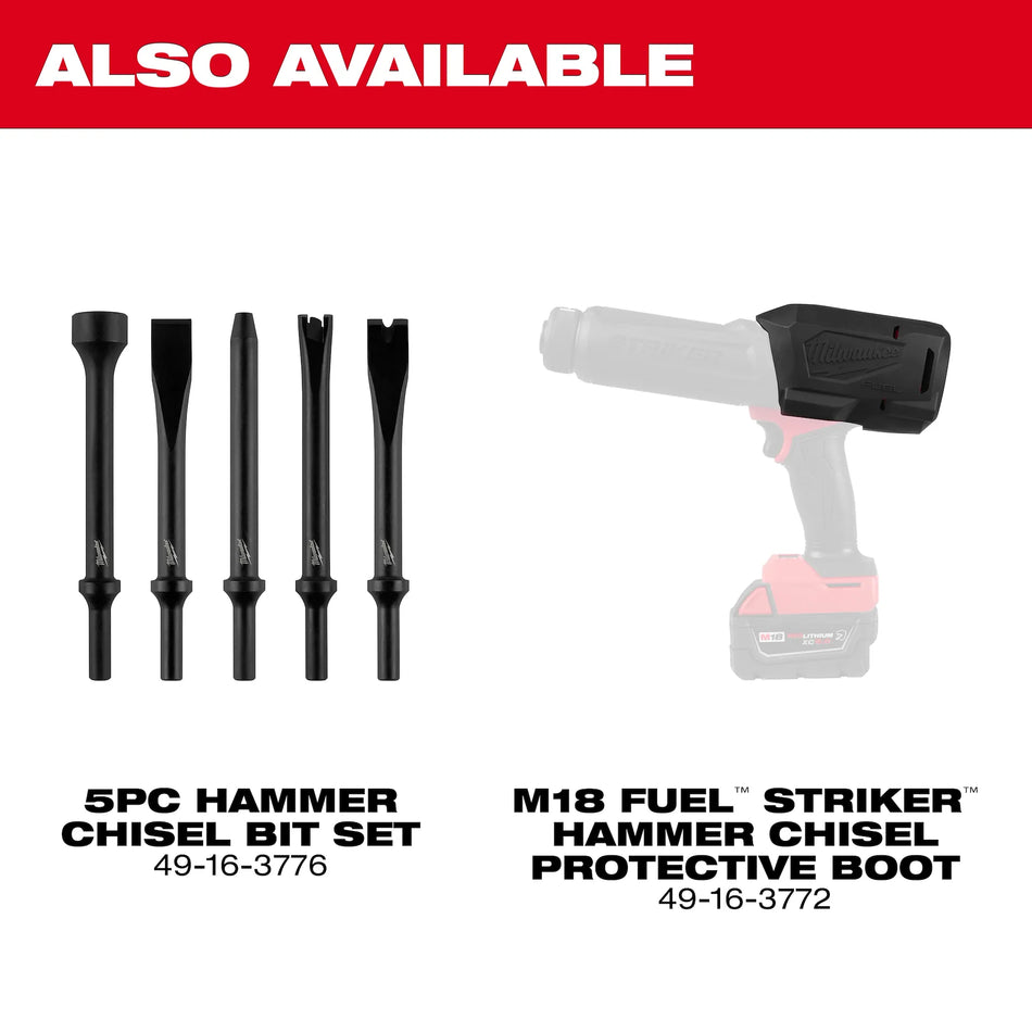 3771-20 - Milwaukee M18 FUEL™ STRIKER™ Hammer Chisel