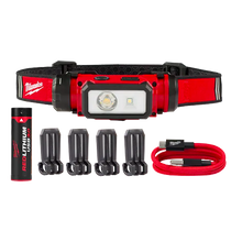 Load image into Gallery viewer, 2163-21 - REDLITHIUM™ USB Hard Hat Headlamp
