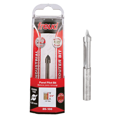 26-100 - Freud 1/4" Panel Pilot Bit