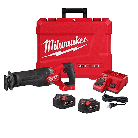 2821-22 - M18 FUEL™ SAWZALL® Reciprocating Saw - 2 Battery XC5.0 Kit