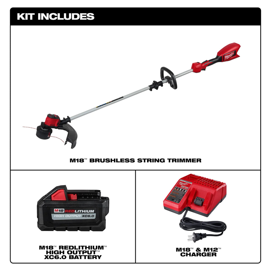 2828-21E - M18™ Brushless String Trimmer Kit