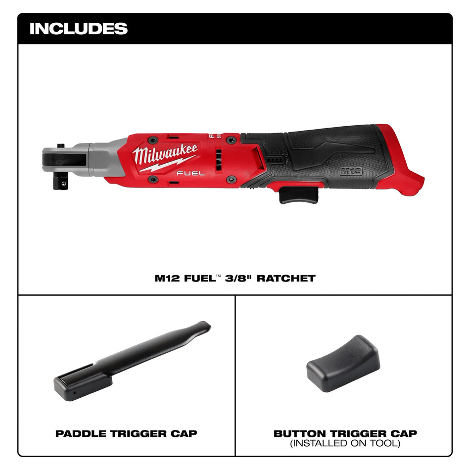 3053-20 - M12 FUEL™ 3/8" Ratchet (Tool Only)
