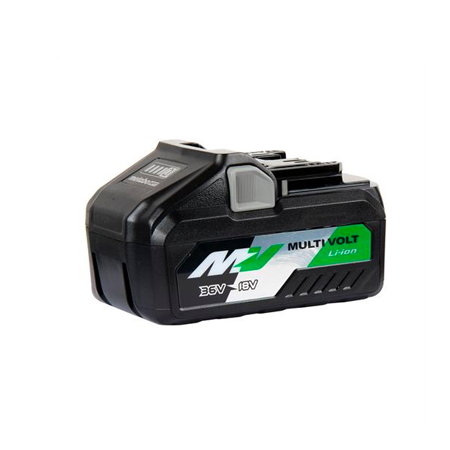 372121M - 36V/18V MultiVolt Lithium Ion Slide Battery 4.0Ah/8.0A