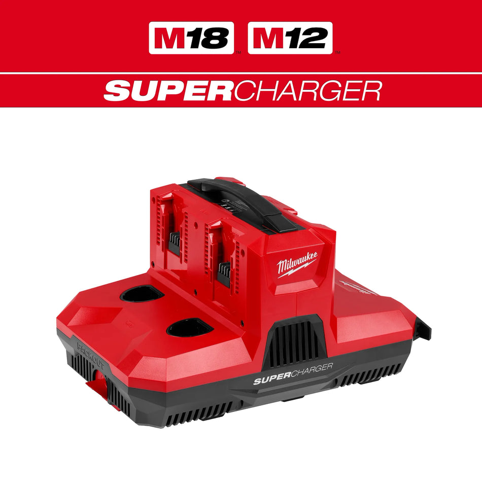 48-59-1818 - M18™ & M12™ Four Bay Simultaneous Super Charger w/ PACKOUT™ Compatibility