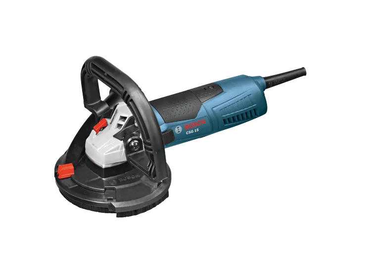 CSG15 - 5" Concrete Surfacing Grinder + Dust Collection Shroud