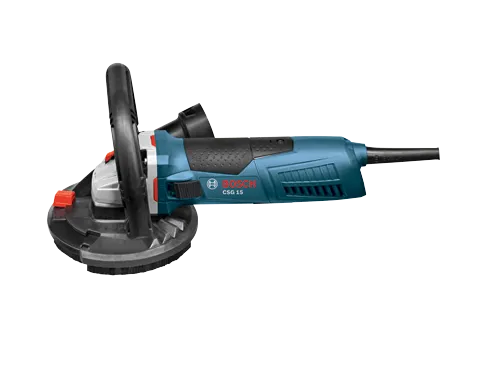 CSG15 - 5" Concrete Surfacing Grinder + Dust Collection Shroud