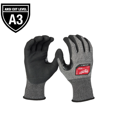 Cut Level 3 High-Dexterity Nitrile Dipped Gloves