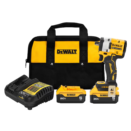 DCF921P2 - ATOMIC 20V Max 1/2" Cordless Impact Wrench With Hog Ring Anvil Kit