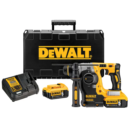 DCH273P2 - 20V MAX* 1" XR® Brushless Cordless SDS PLUS L-Shape Rotary Hammer Kit