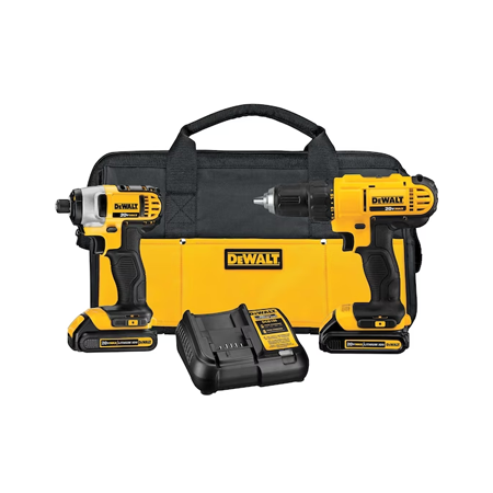 DCK240C2 - 20V MAX* Lithium Ion Drill Driver/Impact Driver Combo Kit (1.3 Ah)