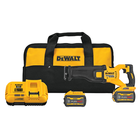 DCS389X2 - FLEXVOLT® 60V Max Brushless Cordless Reciprocating Saw Kit