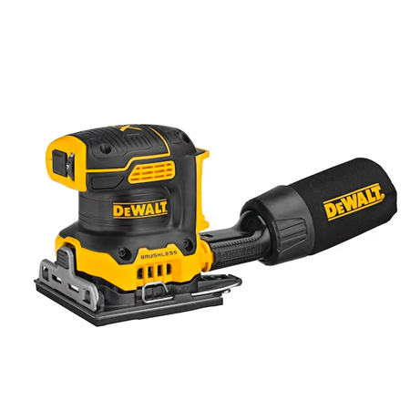 DCW200B - 20V MAX* XR® Brushless Cordless 1/4 Sheet Variable Speed Sander (Tool Only)