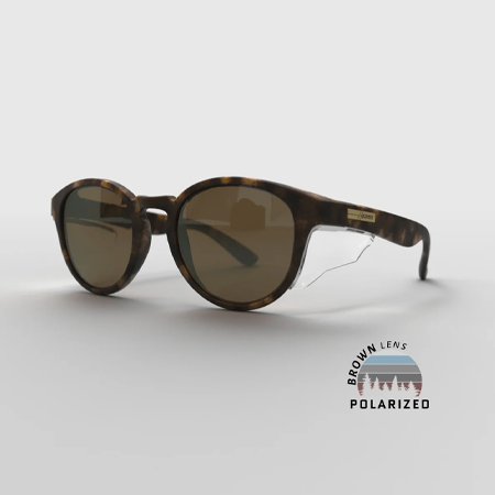 DF03L5S101 - FLYERS - Polarized Lens Brown Tort