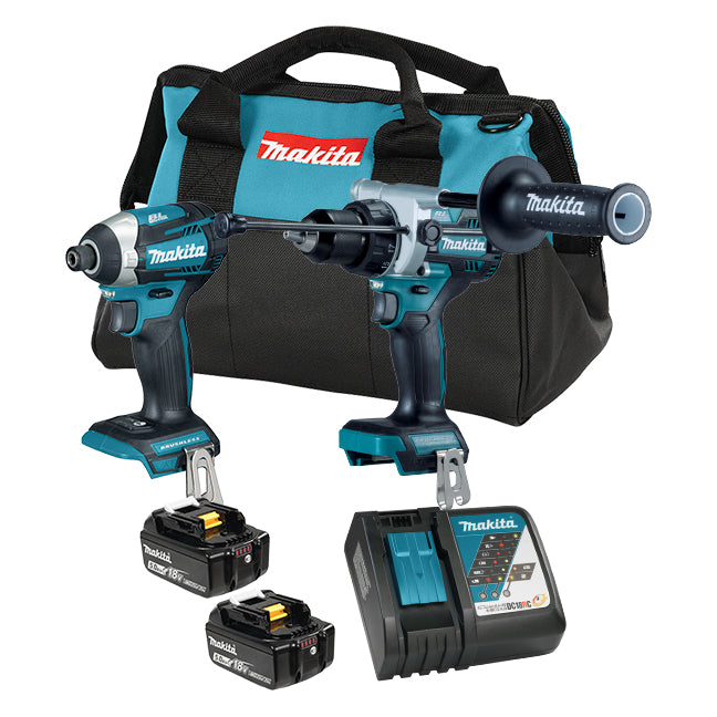 DLX2412TX1 – 18V LXT® Brushless 2-Tool Combo Kit (5.0Ah x2)