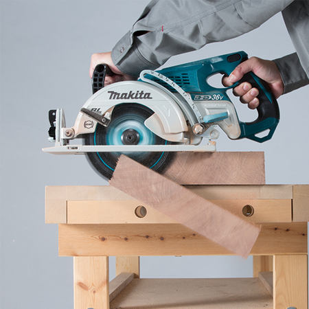 DRS780PT2X - 36V(18Vx2) LXT Brushless 7-1/4" Circular Saw, 5.0Ah x2Kit