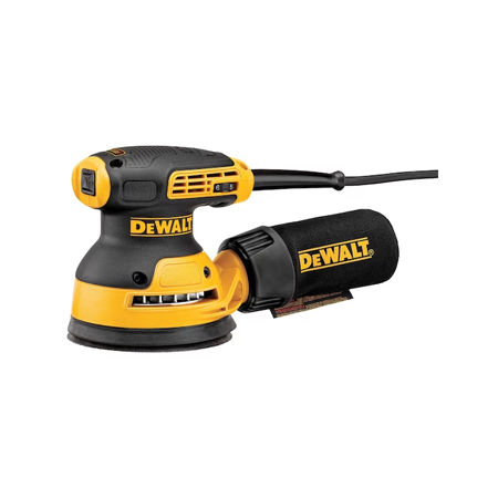DWE6423K - 5" Variable Speed Random Orbit Sander Kit - H&L Pad (Corded)