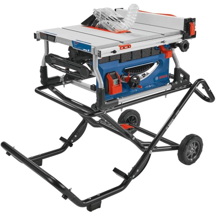 GTS15-10 - 10" Jobsite Table Saw w/Gravity Rise Stand