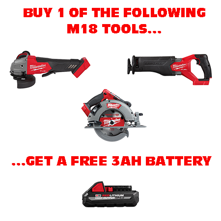 Milwaukee m18 deals 3ah