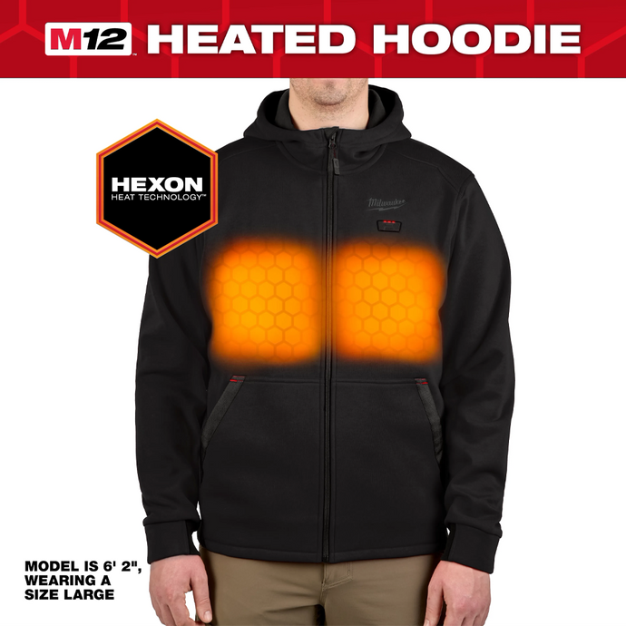 M200B-21 - M12™ Heated Hoodie Kit (Black)