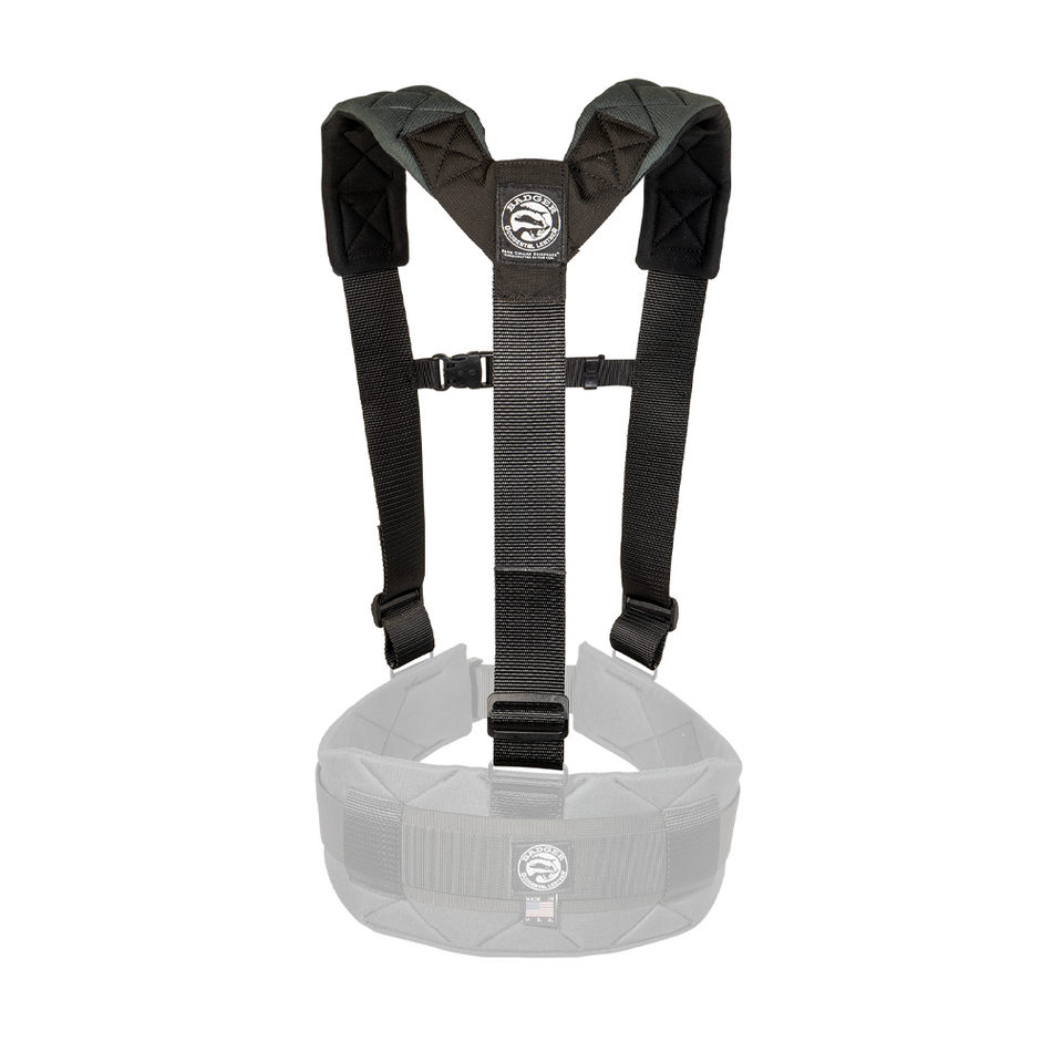 420010 - Comfort Suspenders (Gunmetal Grey)