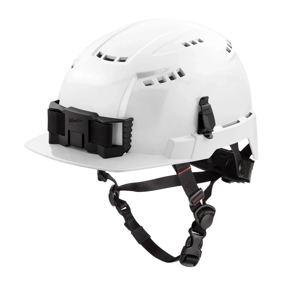 BOLT - Type 2, Class E, Safety Helmet, Front Brim, Non-Vented (White)
