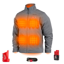Load image into Gallery viewer, 204G-21 - M12™ Heated TOUGHSHELL™ Jacket Kit (Gray)
