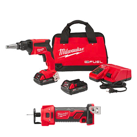 2866-22CTP - M18 FUEL™ Drywall Screw Gun & Cut Out Tool Compact Kit