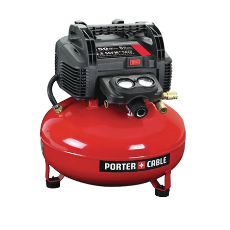 PXCM2002 - 1.5HP 6GAL Oil-Free Pancake Compressor