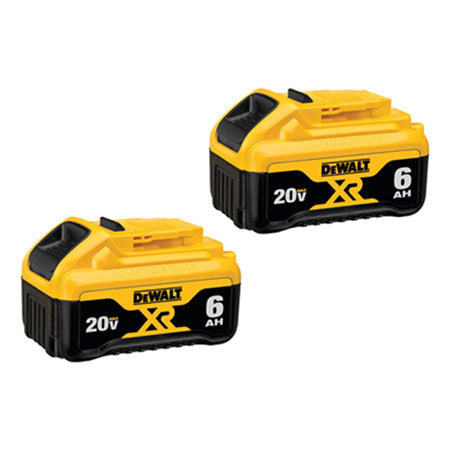 DCB206-2  - 20V MAX PREMIUM XR 6.0AH LITHIUM ION Battery 2-Pack