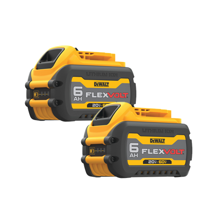 DCB606-2 - 20V/60V MAX FLEXVOLT 6.0 AH Battery 2 Pack