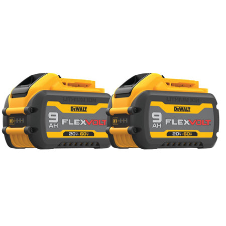 DCB609-2 - 20V/60V MAX* FLEXVOLT 9.0 AH Battery 2 Pack