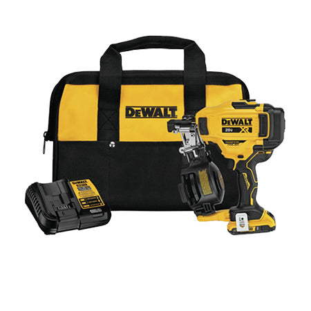 DCN45RND1 - 20V MAX* 15° Cordless Coil Roofing Nailer Kit