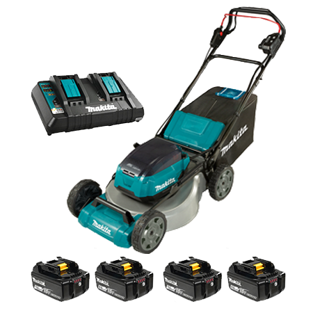 Makita self propelled online battery mower