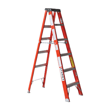 F486 Series - Fiberglass Stepladders