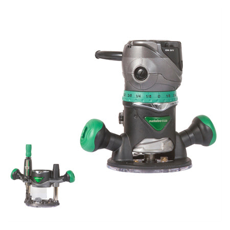 KM12VC - 2-1/4 Peak HP Variable Speed Fixed/Plunge Base Router Kit (Corded)