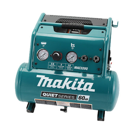 MAC320Q 1.5 hp Quiet Series Air Compressor Prime Fasteners Tools Winnipeg