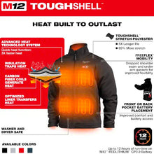 Load image into Gallery viewer, 204BL-21 - M12™ Heated TOUGHSHELL™ Jacket Kit (Blue)
